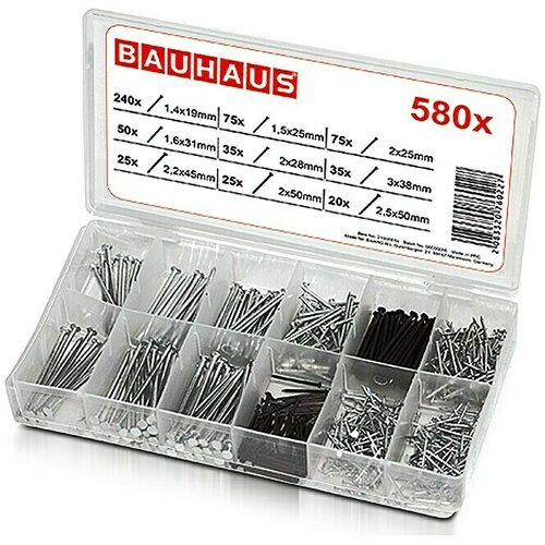 BAUHAUS Asortiman čavala (580 Kom., Čelik) Cijene