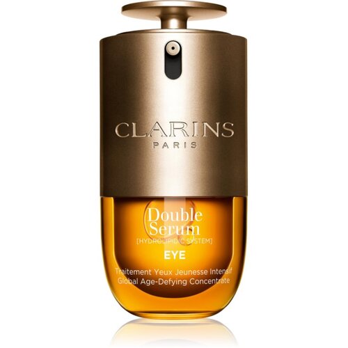 Clarins Double Serum Eye serum protiv bora za područje oko očiju s hranjivim učinkom 20 ml Slike