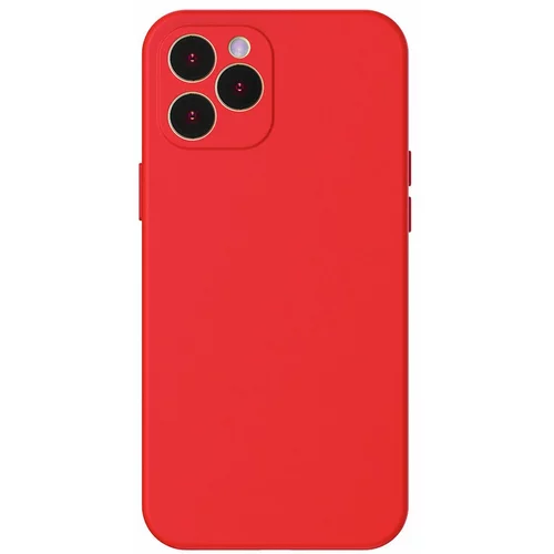 Baseus liquid Silica Gel ovitek za iPhone 12 Pro rdeča