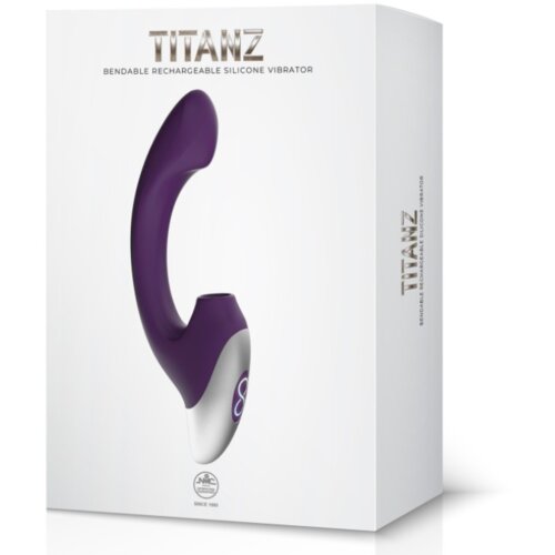 NMC Titanz Vibrator Rabbit Titanz 8 Purple Cene