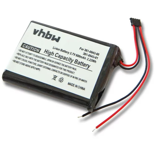 VHBW baterija za garmin edge 200 / 205 / 500 / 520, 600 mah