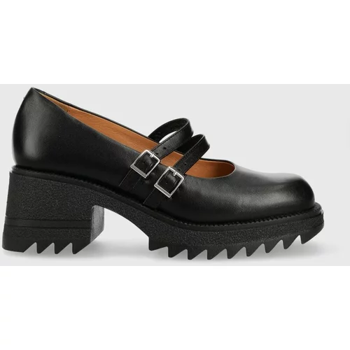 Charles Footwear Kožne cipele Kiara Mary Jane boja: crna, s platformom, Kiara.Mary.Jane.Loafer