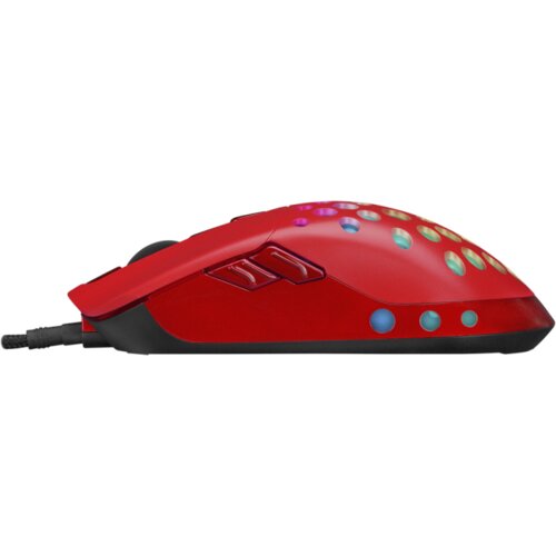  Mi&scaron; gaming RAMPAGE SMX-R66 ROCKET Ultra Light Red RGB LED 12000dpi Cijene
