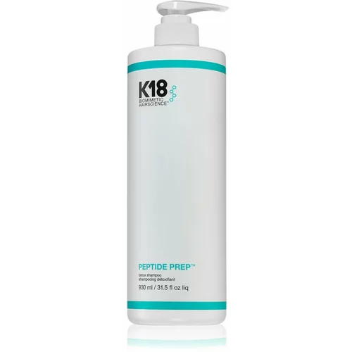 K18 Biomimetic Hairscience Peptide Prep Detox Shampoo šampon za globinsko čiščenje las 930 ml za ženske