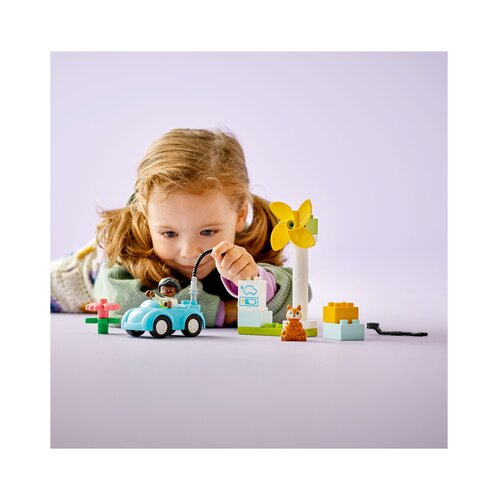 Lego 10985 LEGO DUPLO Vjetroturbina i električni automobilID: EK000566547 Slike