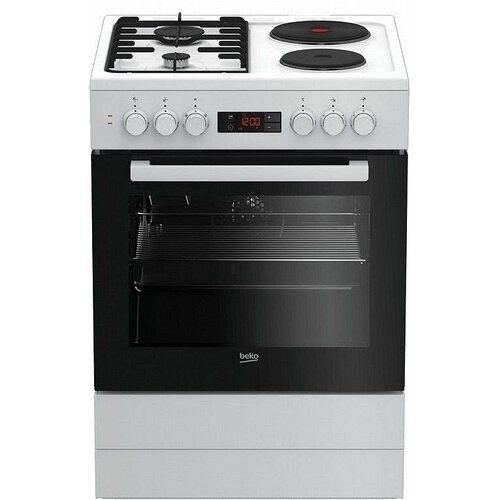 Beko Kombinovani &scaron;poret FBE64320WDN, 2 ringle, 2 gorionika, 66l, Beli Cene