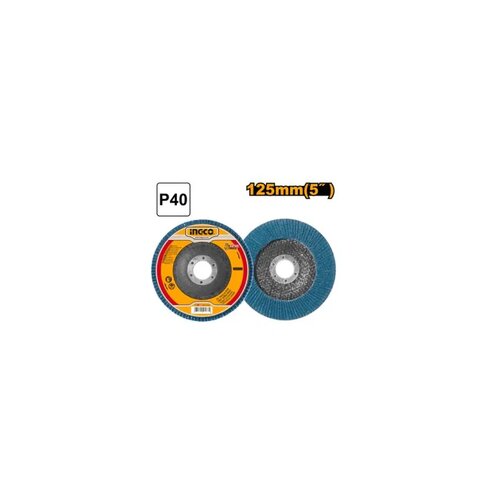 Ingco FDZ1251 cirkonijum lamelarni disk 125mm gr40 Cene