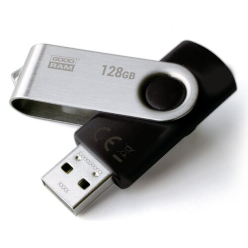 Goodram UTS2 USB izbrisivi memorijski pogon 128 GB USB Tip-A 2.0 Crno Cijene