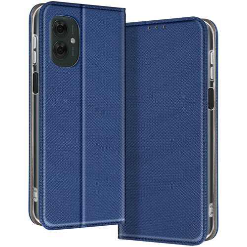 AVIZAR Ohi&scaron;je za Motorola Moto G55 Clamshell Card Holder and Video Holder, Modra noč, (5000215931) Cene