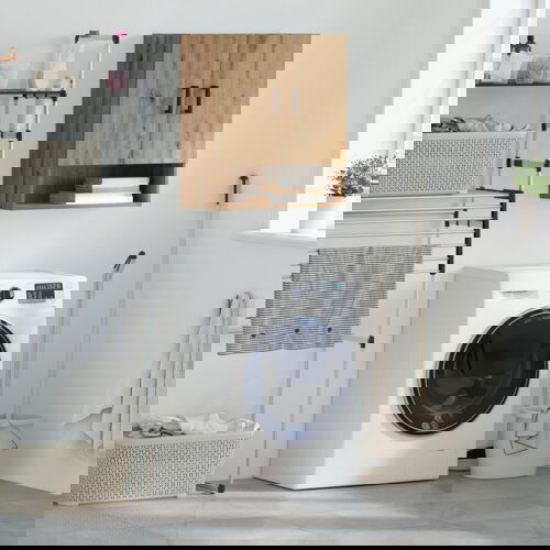 VidaXL Ormar za Zid hrast artisan 60 x 31 x 70 cm Konstruirano drvo Slike