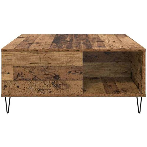  Kava Stol Staro drvo 80 x 80 x 36.5 cm Konstruirano drvo Slike
