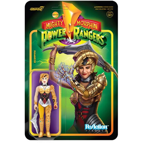 Grupo FIGURA REACTION MIGHTY MORPHIN POWER RANGERS SCORPINA, (20838681) Cene