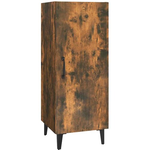  Komoda boja dimljenog hrasta 34,5x34x90 cm konstruirano drvo Slike