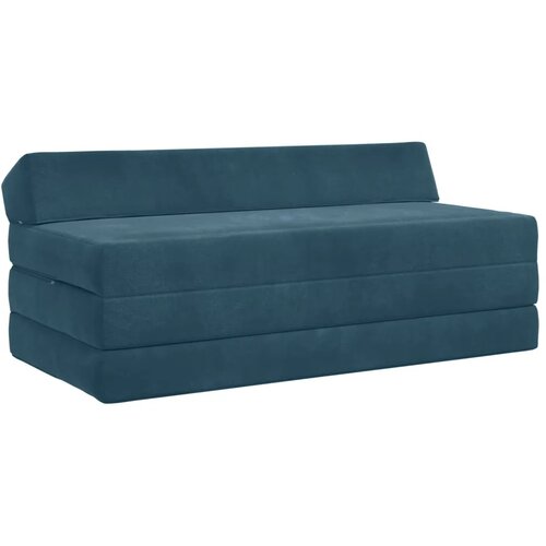 SOFA na razvlačenje Plava 120 x 60 x 49 cm Tkanina - Plava Bar&scaron;un Cijene