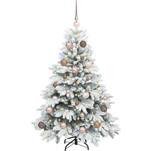 VidaXL Umjetno božićno drvce s stalakom Zelena 120 cm PE i PVC Slike