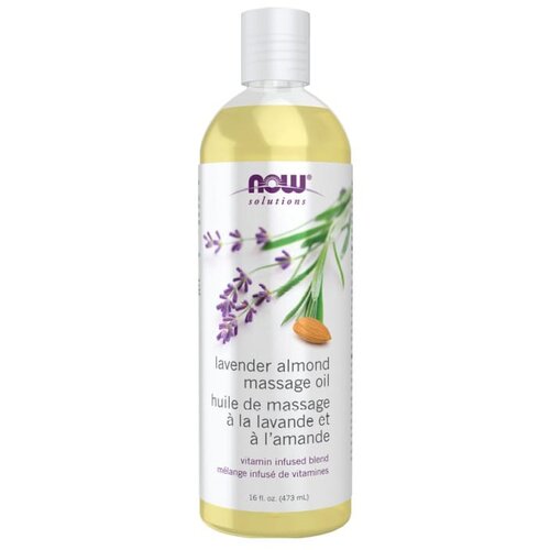 Now Foods Masažno ulje s lavandom i bademom NOW (473 ml) Slike