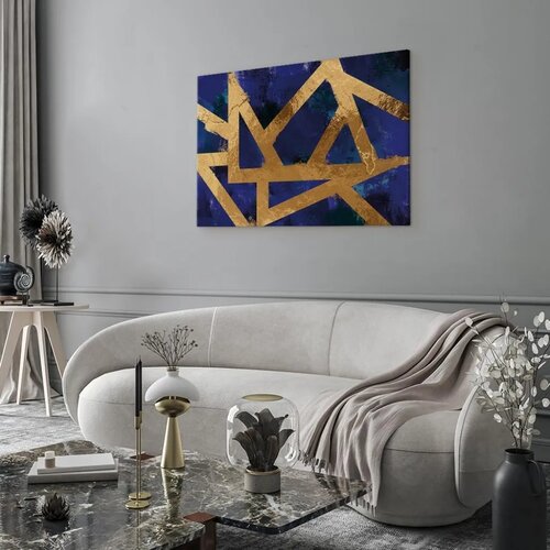  Slika - Golden Geometry (1 Part) Wide 30x20 Cijene