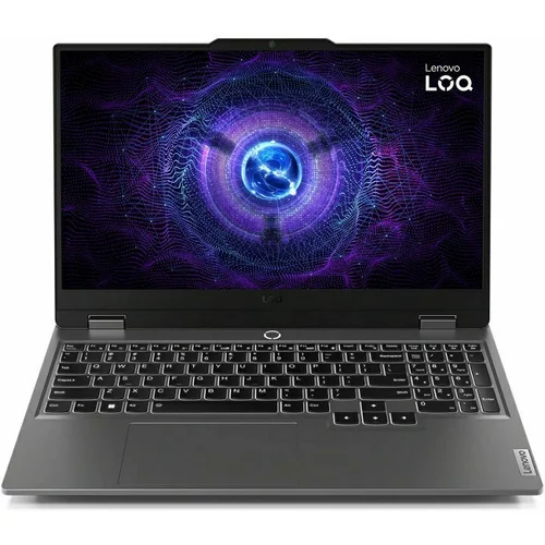 Lenovo Notebook Gaming LOQ, 83GS003HSC, 15.6" FHD IPS 144Hz, Intel Core i5 12450HX up to 4.4GHz, 16GB DDR5, 512GB NVMe SSD, NVIDIA GeForce RTX2050 4GB, no OS, 2 god