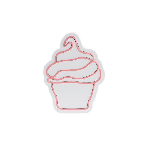 WALLXPERT dekorativna plastična led rasveta cupcake pink Cene