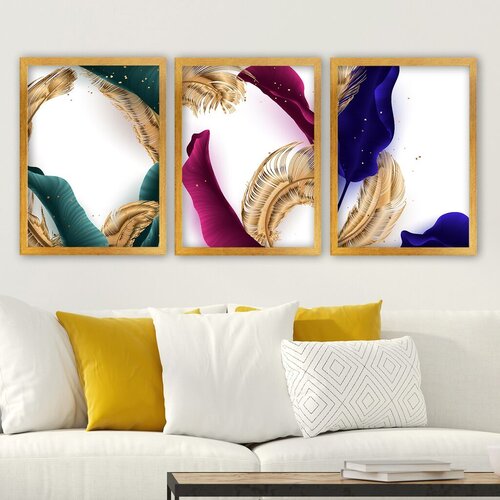Wallity Set uramljenih slika 3AC166, 3 dijela Cene