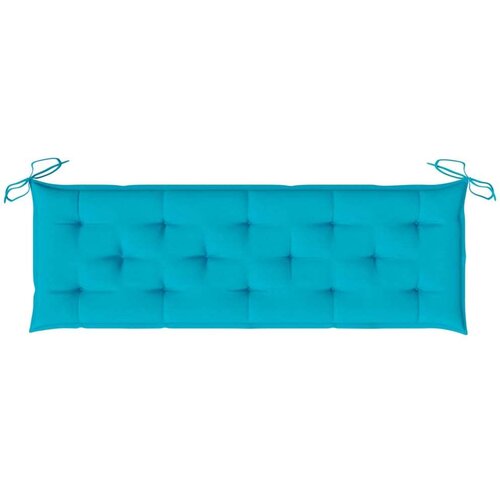  Jastuk za vrtnu klupu tirkizni 150 x 50 x 7 cm tkanina Oxford Slike