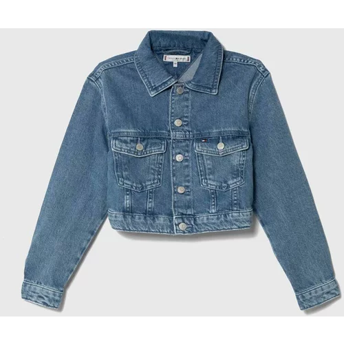 Tommy Hilfiger Otroška jeans jakna