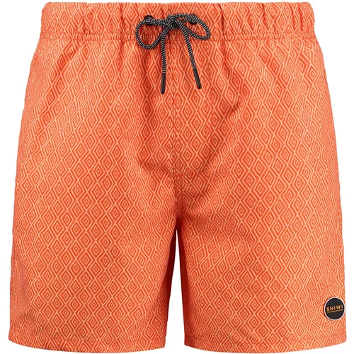 Shiwi Kratke kopalne hlače oranžna / losos