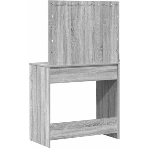  Toaletni stol Siva Sonoma 78,5 x 41 x 135 cm Konstruirano drvo Slike