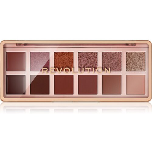 Makeup Revolution The Icon Palette paleta sjenila za oči nijansa The True Icon Bronze Palette 12x0.7 g Slike