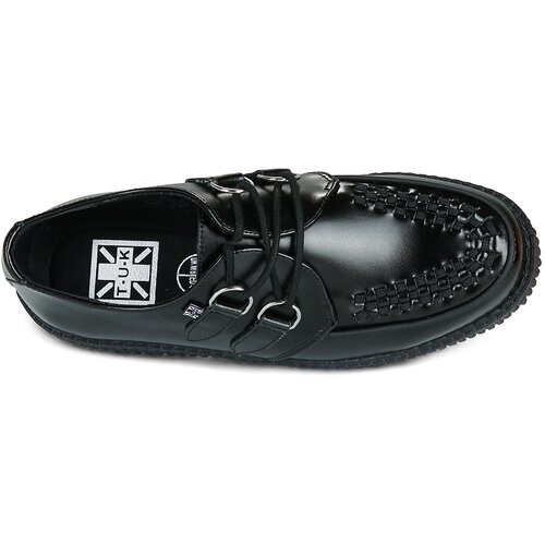 TUK Čevlji Derby Viva Flex Low Creeper Črna Slike