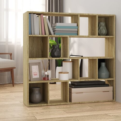 vidaXL Ormarić za knjige / sobna pregrada boja hrasta 105x24x102 cm Cijene