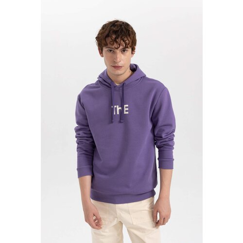 Defacto Regular Fit Printed Long Sleeve Sweatshirt Slike