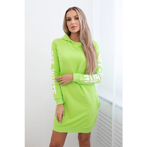 Kesi marka niezdefiniowana Dress Off White pistachio Slike