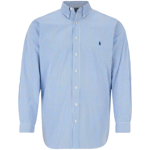 Polo Ralph Lauren Big & Tall Košulja plava / tamno plava / bijela