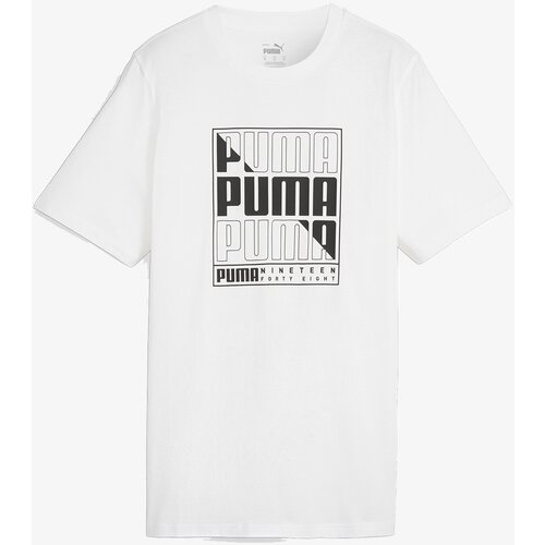 Puma muška majica graphics box tee  680172-02 Cene