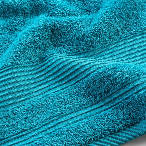 Douceur d int&amp;eacute;rieur Plavi pamučni ručnik od frotira 70x130 cm Tendresse &amp;ndash; Slike