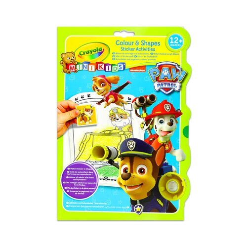  Pobarvanka z nalepkami - Paw Patrol Slike
