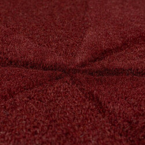 Flair Rugs Bordo rdeča ročno tkana volnena preproga 120x170 cm Shard Red &amp;ndash; Slike