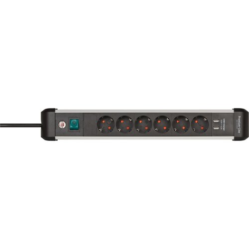  Breenstuhl 1391030610 power extension 3 m 6 AC outlet(s) Indoor Black, Silver Cijene