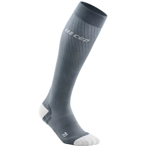 Cep Women's compression knee-high socks Ultralight Grey, II