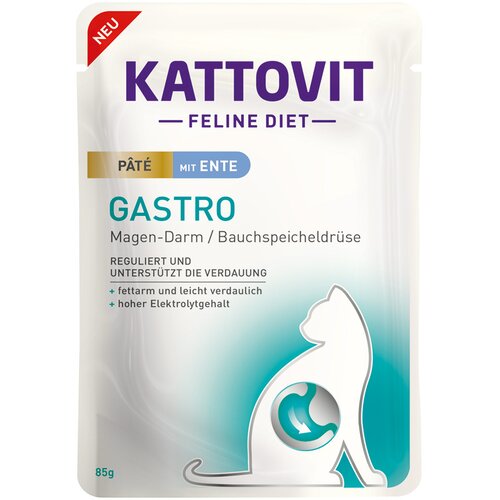  Varčno pakiranje Kattovit Gastro Pat&eacute; 30 x 85 g - z raco Cijene