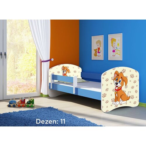 ACMA dečiji krevet ii 160x80 + dušek 6 cm BLUE11 Slike