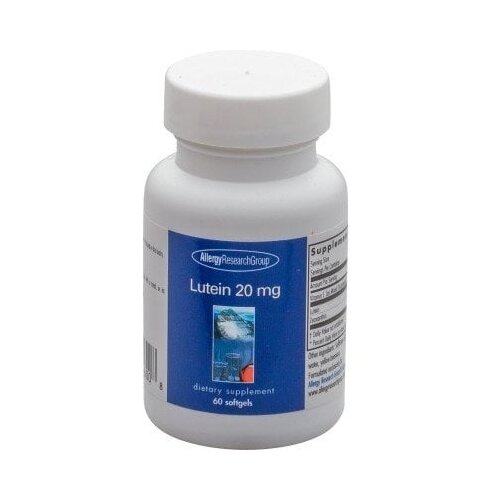 Allergy Research Group Lutein 20mg Slike