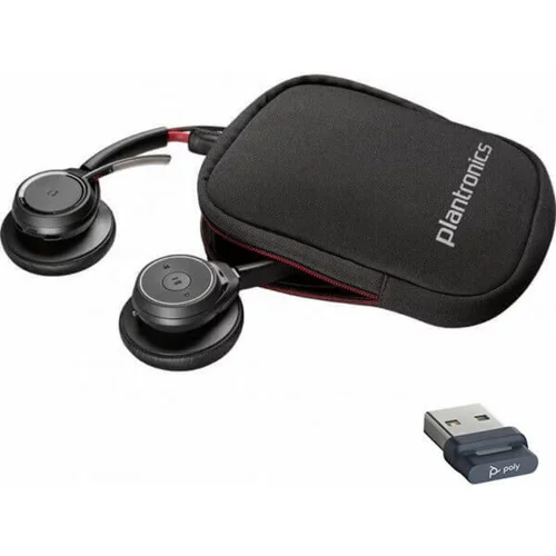 Poly Brezžične Bluetooth slušalke Plantronics Voyager Focus UC B825-M mikrofon črne (202652-04)