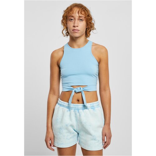 UC Ladies Women&amp;#039;s balticblue Cropped Knot Top Slike