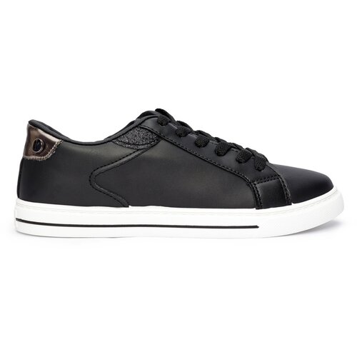 Shelvt Classic women's sports shoes black Cene