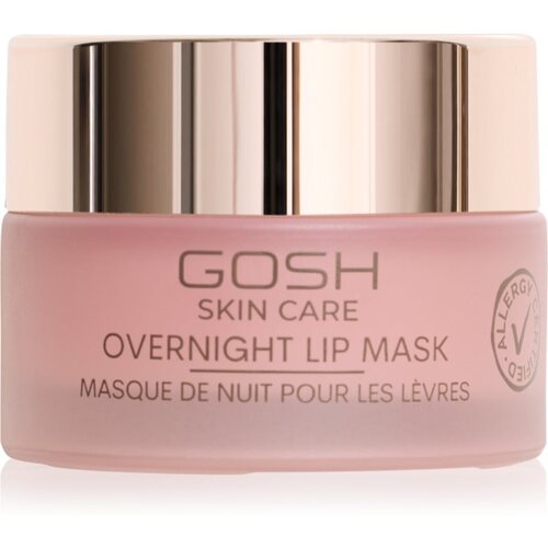 Gosh Skin Care Overnight vlažilna maska za ustnice za noč 15 ml Slike