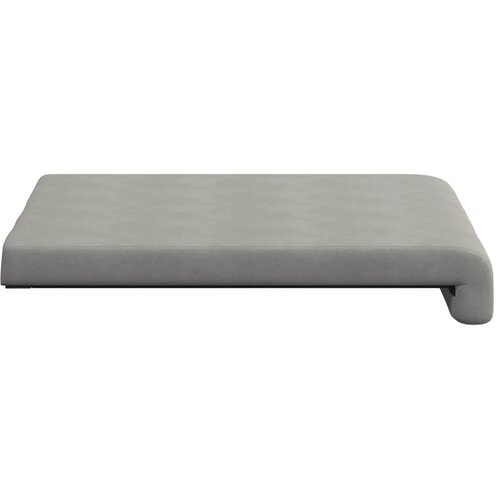  Jastučić za klupu 4 kom. Mikrovlakna Svjetlosiva Dubina 35 cm - Svjetlosiva 4 Slike
