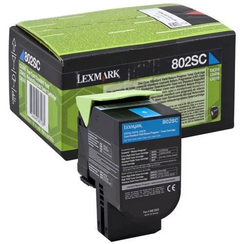  Lexmark 802SC (80C2SC0) moder/cyan - original