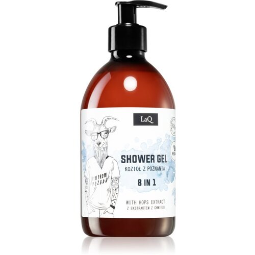 LaQ Goat From Poznaň osvežujoč gel za prhanje 8 v 1 z izvlečkom navadnega hmelja 500 ml Cene